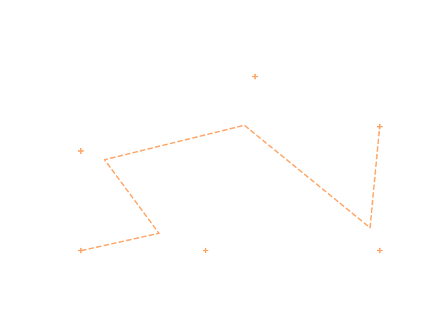 Example task with optimized route